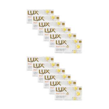 12x 6pc LUX Bar Soap Bright Impress Pack Skin Care Use Floral Fusion Oil 80g