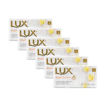 6x 6pc LUX Bar Soap Bright Impress Pack Skin Care Use Floral Fusion Oil 80g