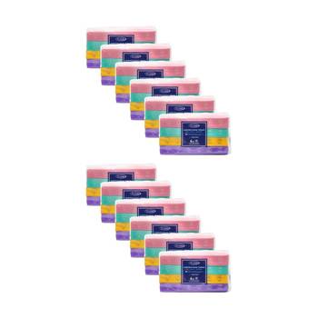 12x 4x60pc Real Care Everyday Facial Tissues 2 Ply Soft Gentle Absorbent 16x16cm