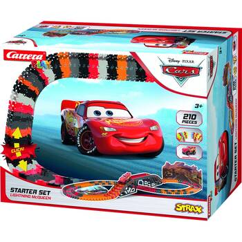 210pc Strax Disney Pixar Cars Starter Set Kids 3y+ Creative Building