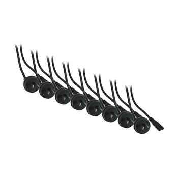 8PK Doss 0.5M 240V AC Mains To Figure 8 Iec-C7 Round Fig8 Black