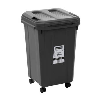 Boxsweden Skeep Indoor/Oudoor Durable Wheeled Wheelie Rubbish Bin 60L Assorted