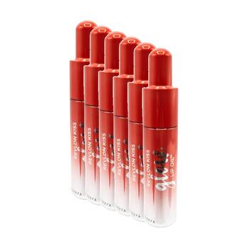 6PK Revlon Kiss Glow Hydrating Lip Glossy Finish Oil 6ml MV Peach
