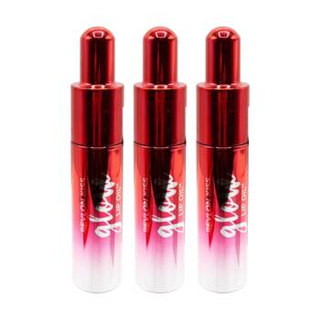 3PK Revlon Kiss Glow Hydrating Lip Glossy Finish Oil 6ml Berry Brilliant