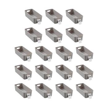 18PK Boxsweden Diamond Quilt Tray Home Organiser Storage Container 27.5x13x8.4cm