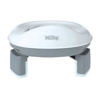 Nuby Portable Potty Lightweight Travel Toilet Seat W/ Liners White 18m+