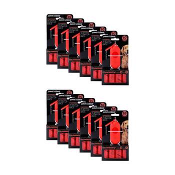 12x 60pc Paws And Claws Pet Dog Scented Poop Bags Dispenser Durable