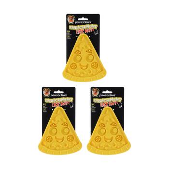 3x Paws And Claws Dog/Cat Pet Food & Treat Silicone Lick Mat Assorted