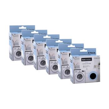 6x 4PK Boxsweden Reusable Laundry Dryer Balls 6.5cm PVC Reduces Drying Time