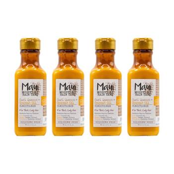 4PK Maui Moisture Hair Care Conditioner Thick 385ml Curl Quench & Coconut Oil