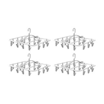 4x Boxsweden Delicates Foldable Laundry Clothes Drying Hanger 20 Pegs 43x34cm