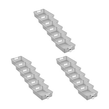 18PK Boxsweden Lite Tray Home Organiser Storage Container 3L 30x21.5x8.5cm