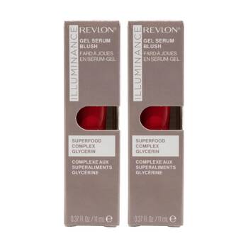 2PK Revlon Gel Serum Make Up Blush 11ml Illuminances Striking Rose 120