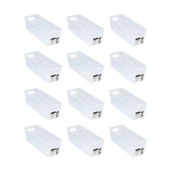 12PK Boxsweden Nova Home/Office Plastic Storage Container 1.8L 28x10x9.5cm