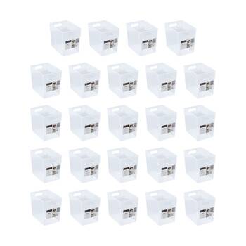 24PK Boxsweden Nova Home/Office Plastic Storage Container 4L 20x14.5x18cm