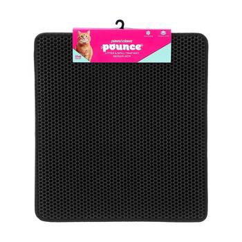 Paws And Claws Pounce Pet Cat Litter Trap Mat Dual Layer Honeycomb 58x53cm