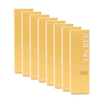 8PK Piksters Crush Whitening Toothpaste Mango & Orange Flavour 96g