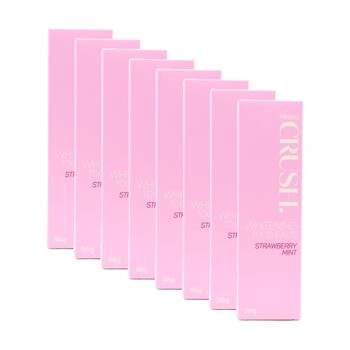 8PK Piksters Whitening Toothpaste Crush Strawberry Mint Flavour 96g