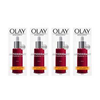 4PK Olay Serum Regenerist Antioxidant Vitamin B3 C E Smoother Stronger Skin 30ml