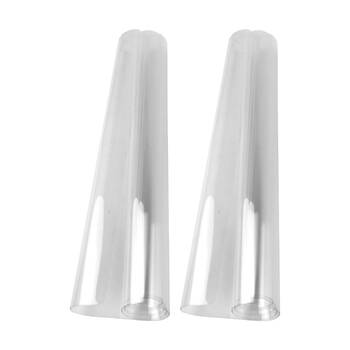 2PK Vivaio Round PVC Table Cover Phthalate Kid Safe 90cm Clear