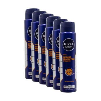6PK Nivea 72H Antiperspirant Men's Deodorant Spray 250ml Anti Stress