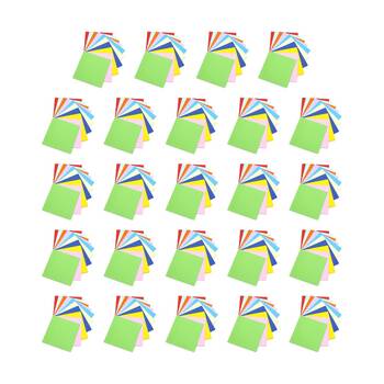 24x 72pc Tacco Origami Paper Squares Colourful Craft Sheets 15cm Multicolour