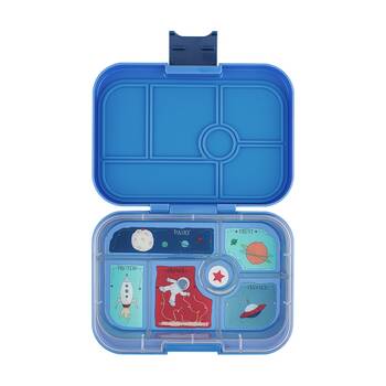 Yumbox Kids Original 6 Compartment Leakproof Lunch Box Rocket Surf Blue