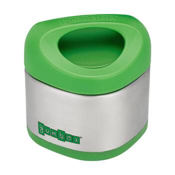 Yumbox Cubi Stainless Steel Triple Wall Thermal Food Jar Apple Green 295ml