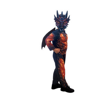Rubies Orange Dragon Costume Child Kids Male Dress Up Outfit