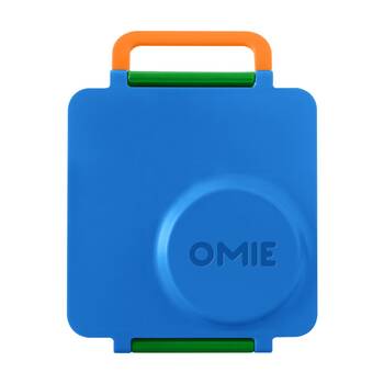 Omie OmieBox Hot & Cold Bento Box Insulated Vacuum Flask Monster Blue