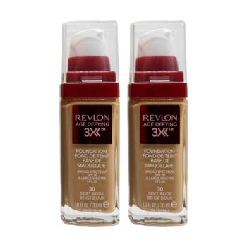 2PK Revlon Age Defying SPF20 Foundation Soft Beige 30 30ml
