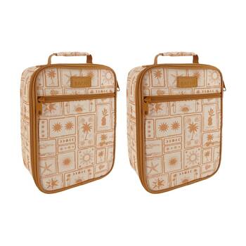 2PK Sachi Junior Insulated School Food Lunch Bag Byron Bay 21x11x28cm