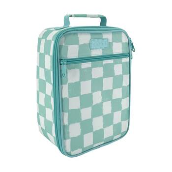 Sachi Junior Insulated School Food Lunch Bag Check It Out 21x11x28cm
