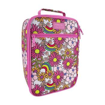 Sachi Junior Insulated School Food Lunch Bag Flower Power 21x11x28cm