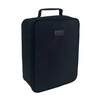 Sachi XL Junior Insulated School Food Lunch Bag Black 24.5x11x30.5cm