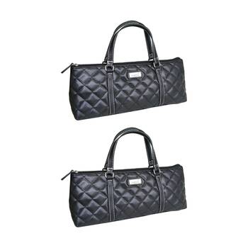 2PK Sachi Insulated Leak-Proof Lining Wine Purse Leopard Natural 36x9x15cm