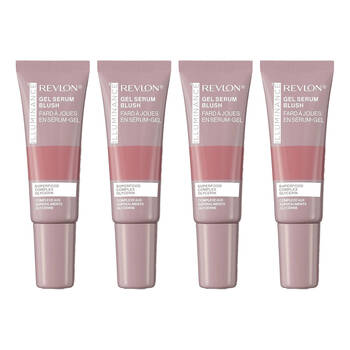 4PK Revlon Gel Serum Blush Illuminance Enchanting Mauve 110 Carded 11ml