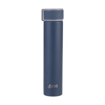 Oasis Stainless Steel Double Wall Insulated Drink Bottle Indigo 250ml