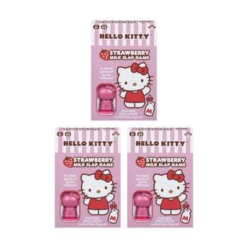 3PK Moose Games Hello Kitty Strawberry Milk Slap Express Card Game 8y+