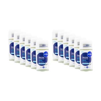 12PK Nivea 72H Antiperspirant Derma Control RollOn Deodorant 50mL Pro Vitamin B5