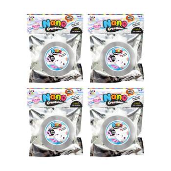 4PK Craft For Kids Nano Creations Tape Crafting Viral Sensation 6y+ Clear 3mx5cm