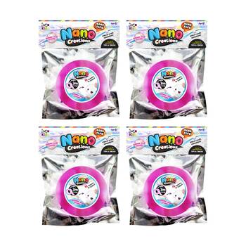 4PK Craft For Kids Nano Creations Tape Crafting Viral Sensation 6y+ Pink 3mx5cm