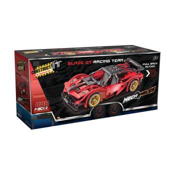 488pc Construct It Mech-ables BlazeGT Build Toy Pull Back Motor 6y+