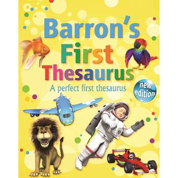 Promotional Barrons First Thesaurus Book Enhanced Edition Colour Illustrations