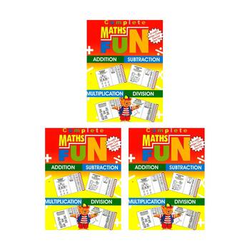 3PK Wilco Publishing House Complete Maths Fun Educational Book For Kids