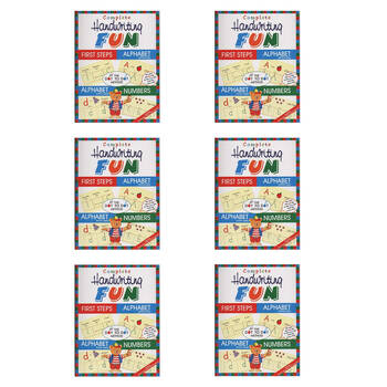 6PK Wilco Publishing House Complete Handwriting Fun Educational Book For Kids