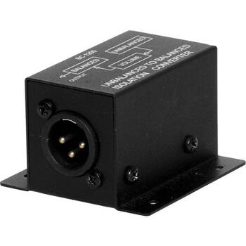 Redback RCA To XLR Converter Unbalanced Balanced Xlr Audio Signal Pro