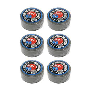 6x 12pc ABC 500g Home Professional Cleaning Steel Wool Reels Grade 0