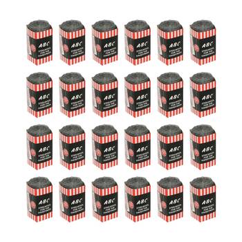 24PK ABC Handyman Home Professional Cleaning Steel Wool Refill Grade 000