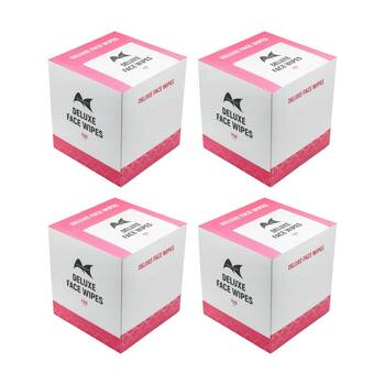 4x 100pc Artists Choice Deluxe Face Wipes Make Up Remover Gentle On Skin